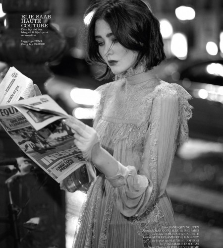 ELLE Vietnam April 2016 Mar Gonzalez by Benjamin Kanarek