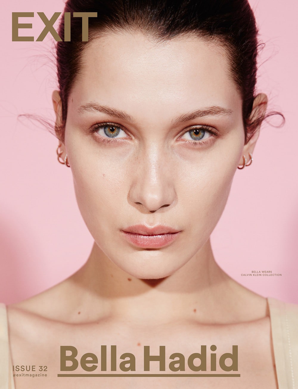 Exit Magazine Spring 2016 Bella Hadid by David Roemer