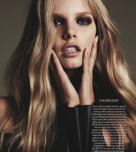 Marie Claire UK May 2016 Marloes Horst by David Roemer