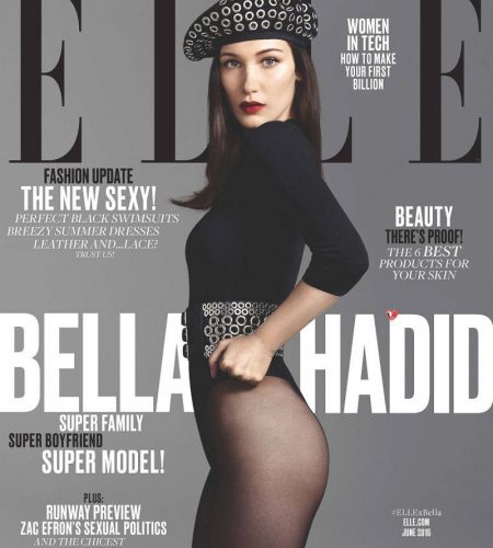 ELLE US June 2016 Bella Hadid by Terry Tsiolis