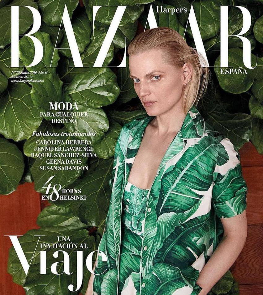 Harper’s Bazaar Spain June 2016 Guinevere Van Seenus by Nagi Sakai