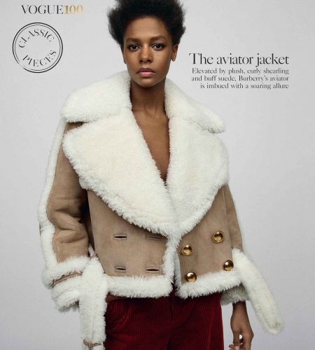 Vogue UK 100th Issue Karly Loyce by Scott Trindle