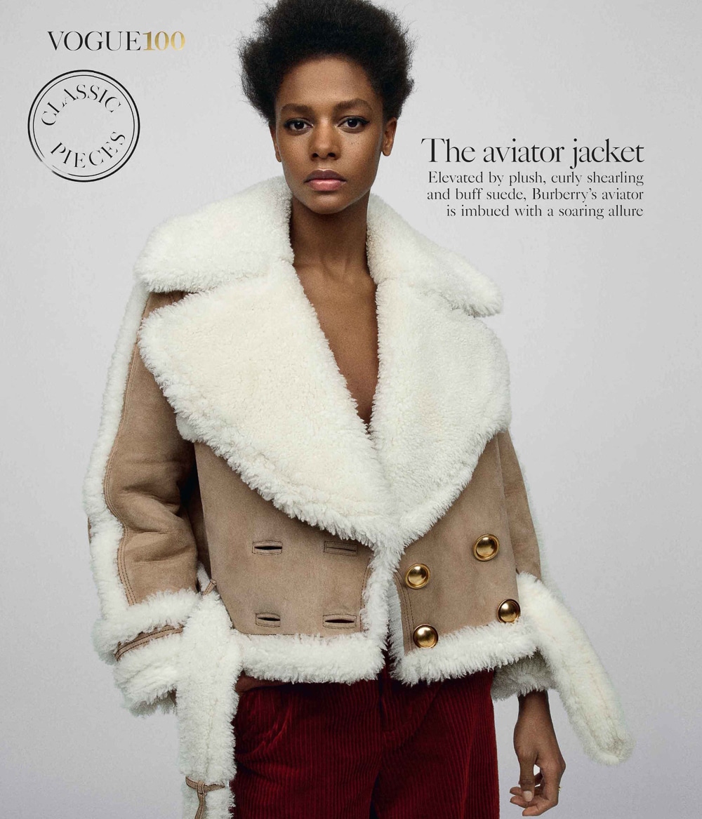 Vogue UK 100th Issue Karly Loyce by Scott Trindle