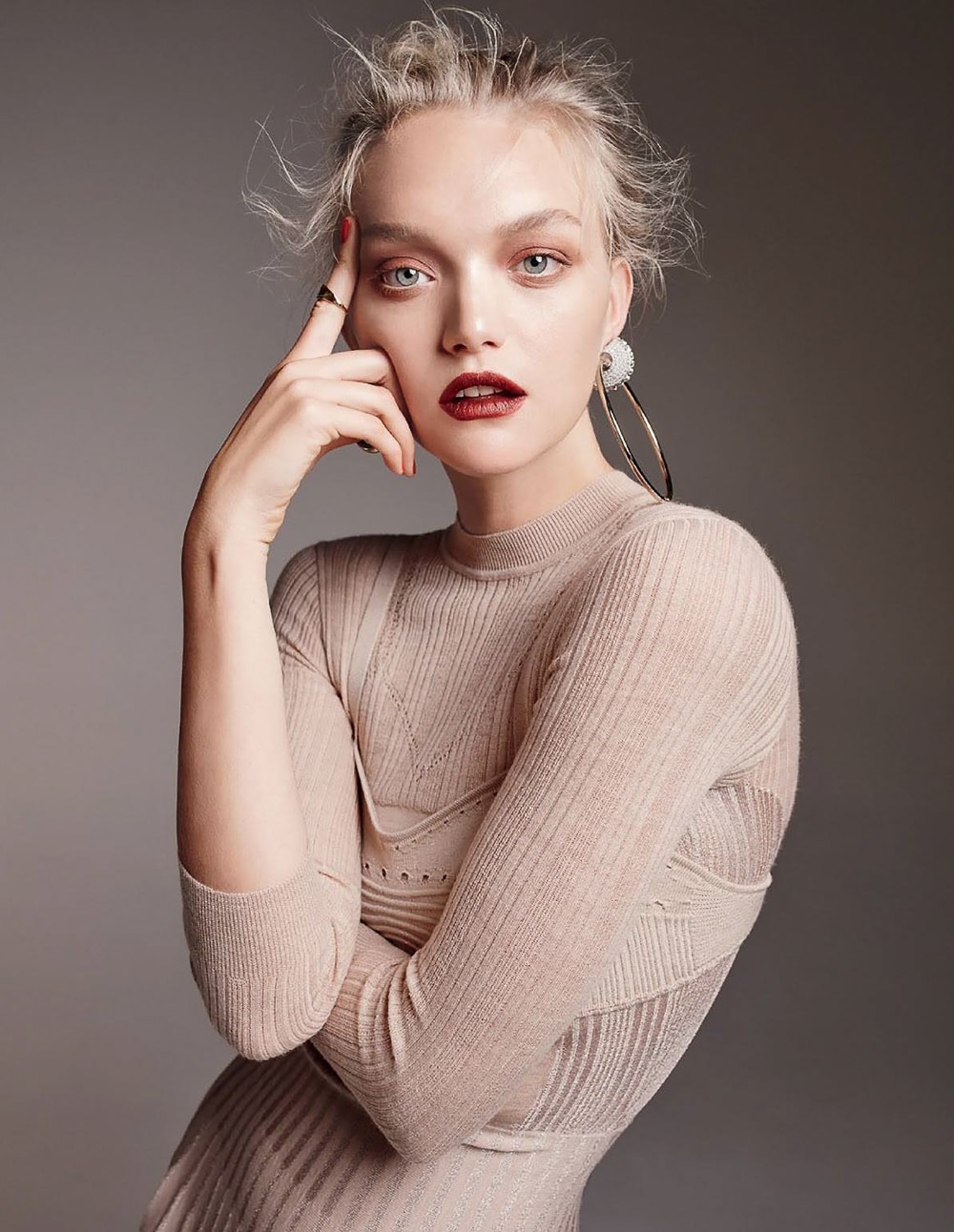 ELLE Australia July 2016 Gemma Ward by Georges Antoni