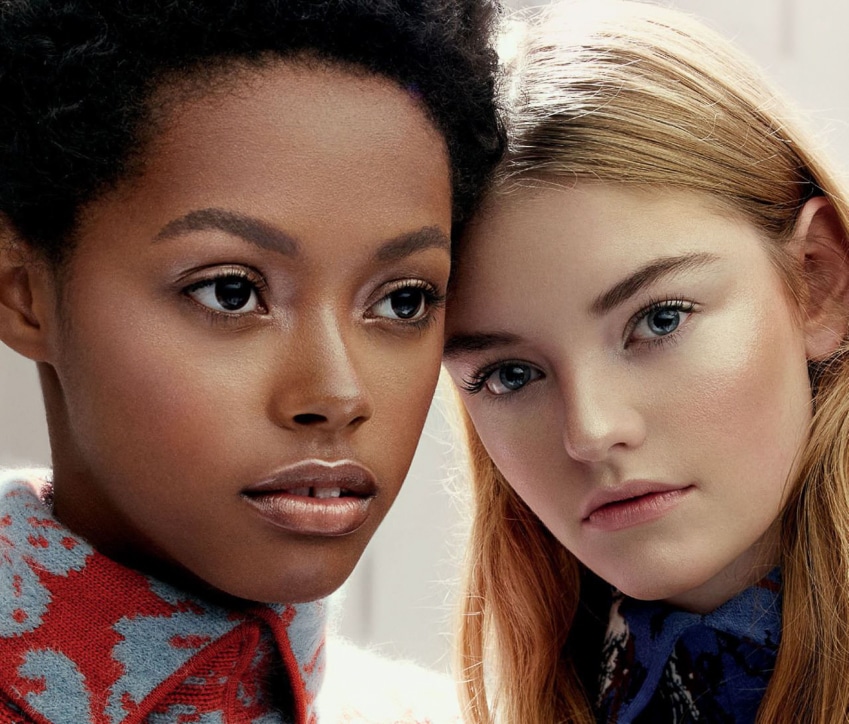 Allure US September 2016 Londone Myers and Willow Hand by Jason Kibbler