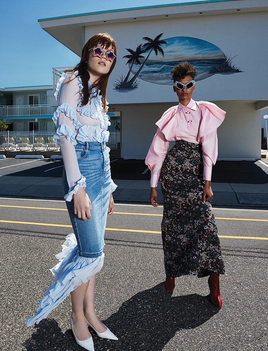 Mixte Magazine September 2016 Lane Timberlake and Grace Anderson by Justin Borbely