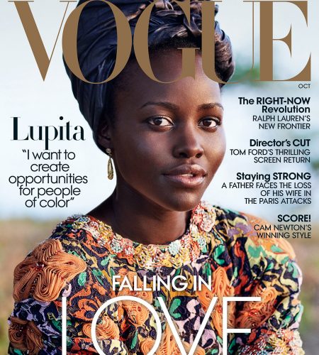 Vogue US October 2016 Lupita Nyong’o by Mario Testino