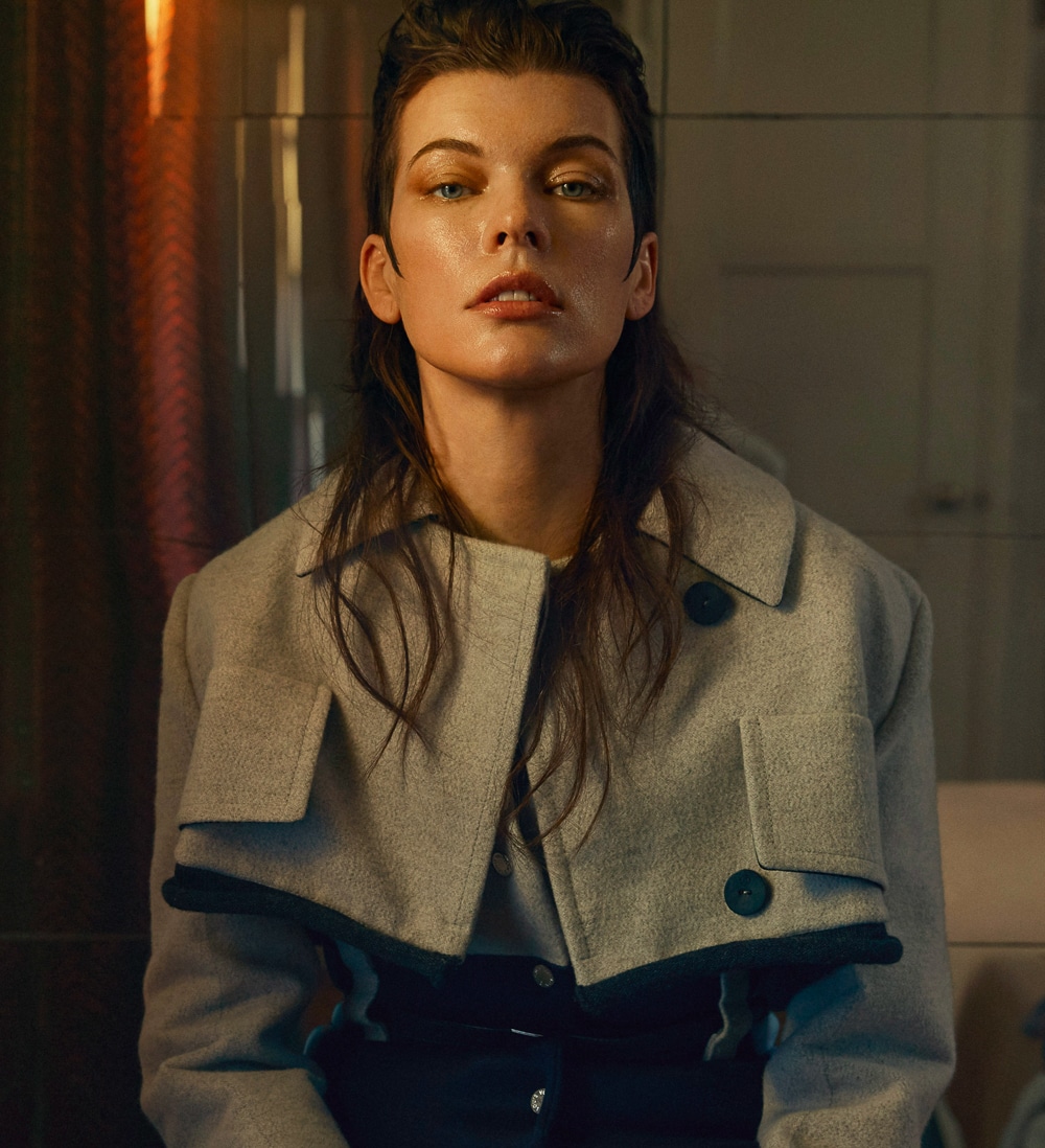 Vogue Ukraine October 2016 Milla Jovovich by An Le