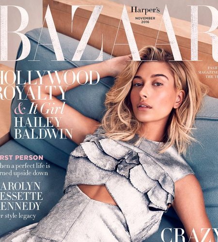 Harper’s Bazaar Australia November 2016 Hailey Baldwin by Darren McDonald