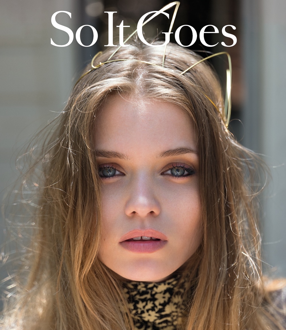 So It Goes Magazine Autumn Winter 2016 Abbey lee by James Wright & Toby Knott