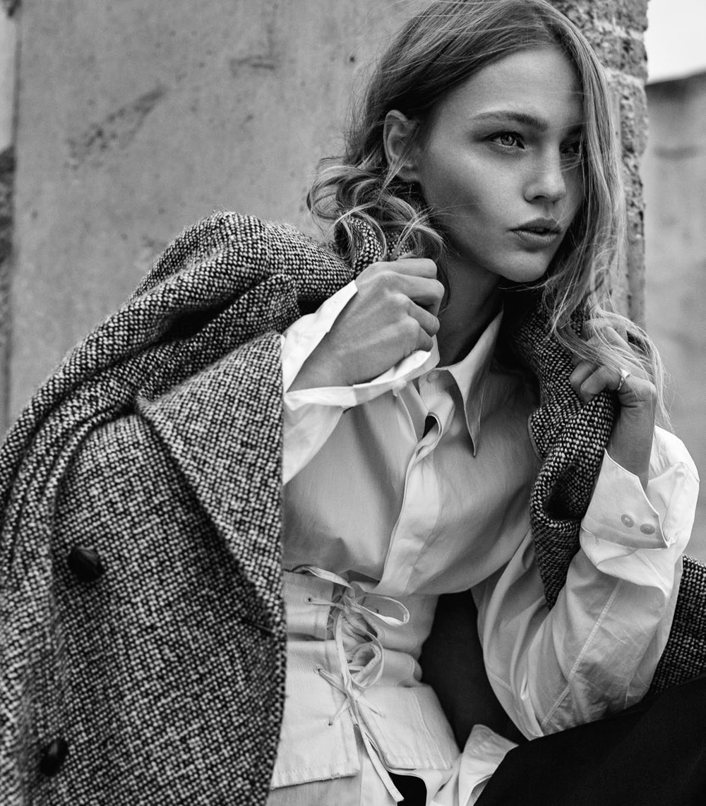 Vogue Paris November 2016 Sasha Pivovarova by Gregory Harris