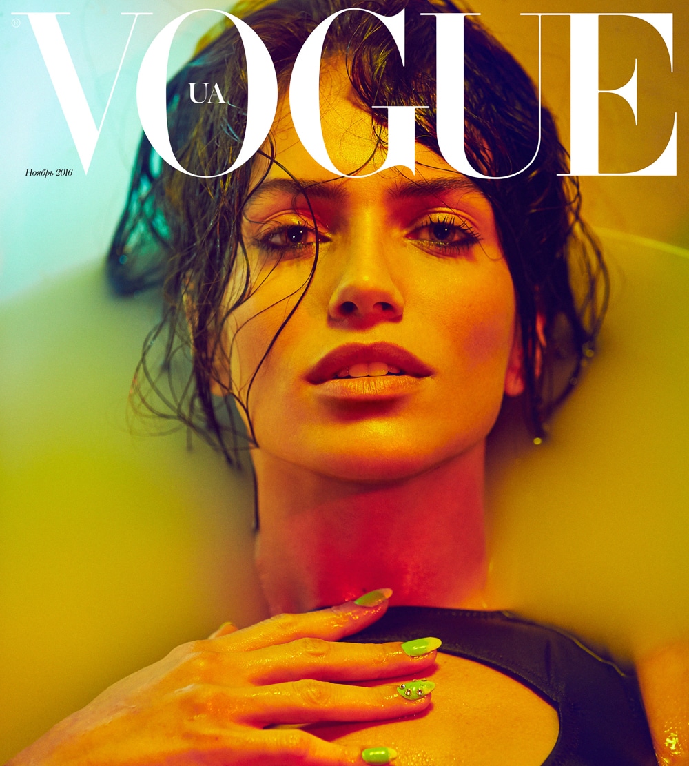 Vogue Ukraine November 2016 Amanda Wellsh by An Le