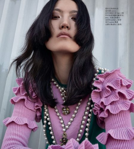 SKP Magazine China December 2016 Hye Seung Lee by Justin Borbely