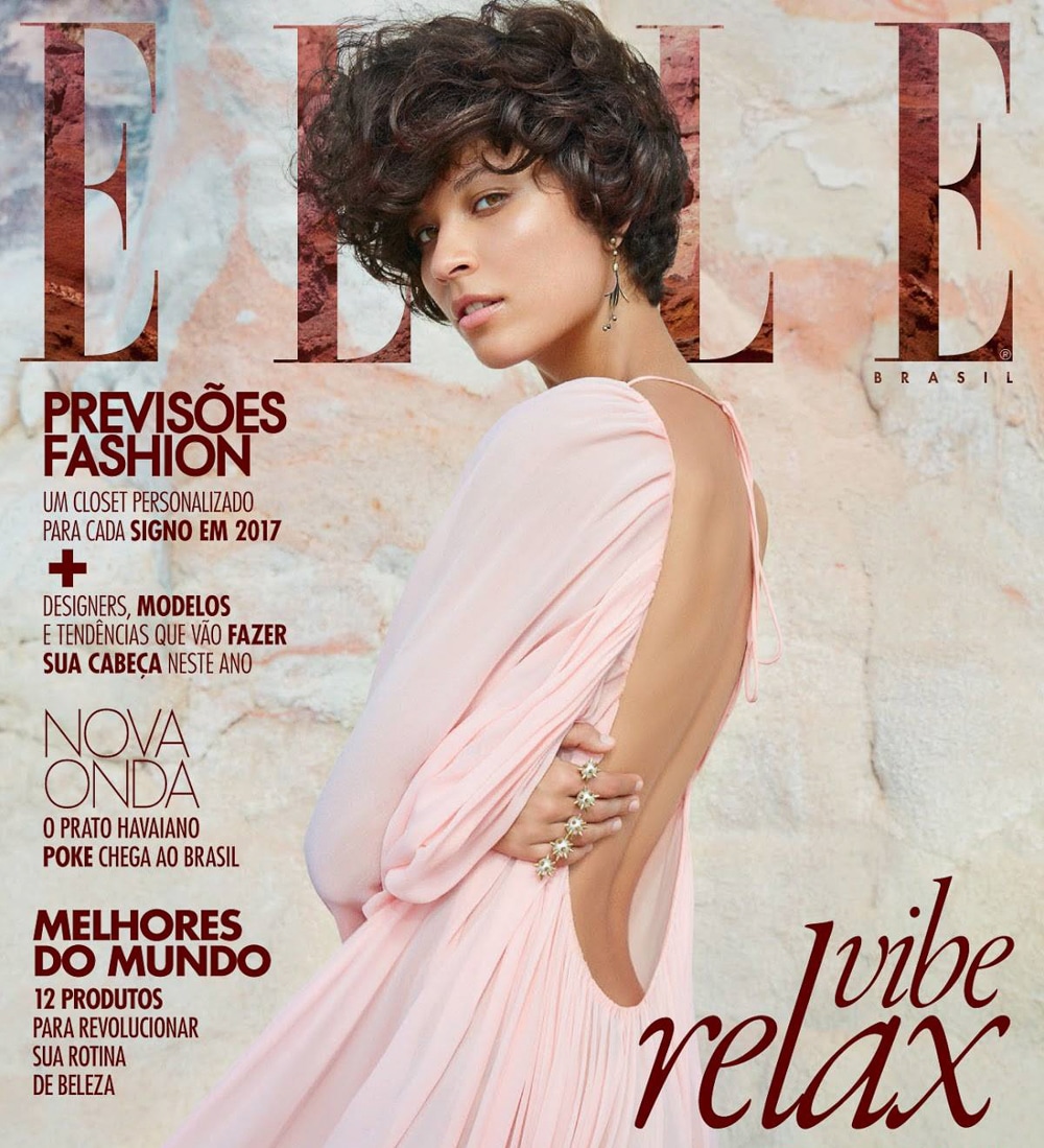 ELLE Brazil January 2017 Ari Westphal by Josefina Bietti