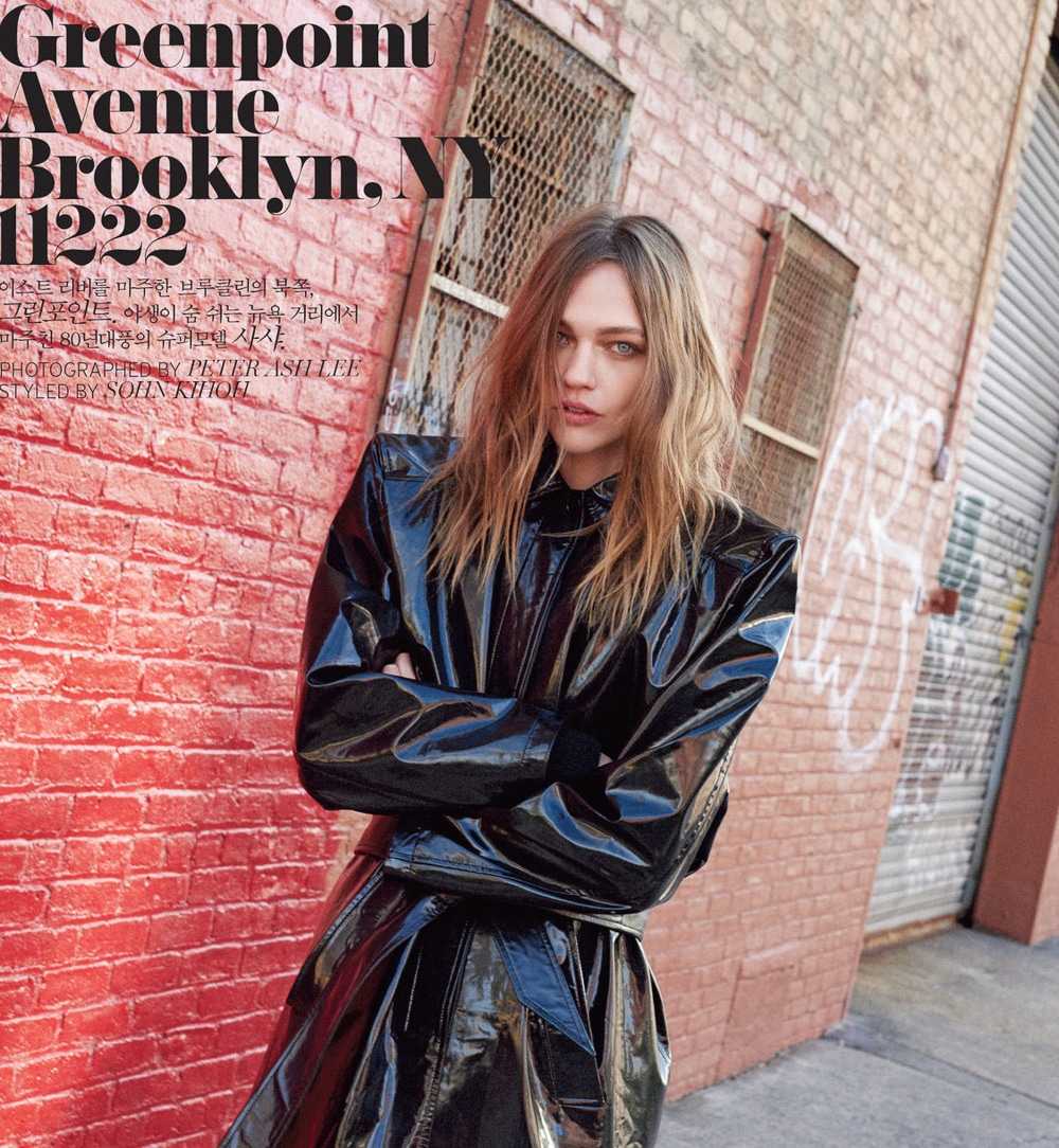 Vogue Korea February 2017 Sasha Pivovarova by Peter Ash Lee