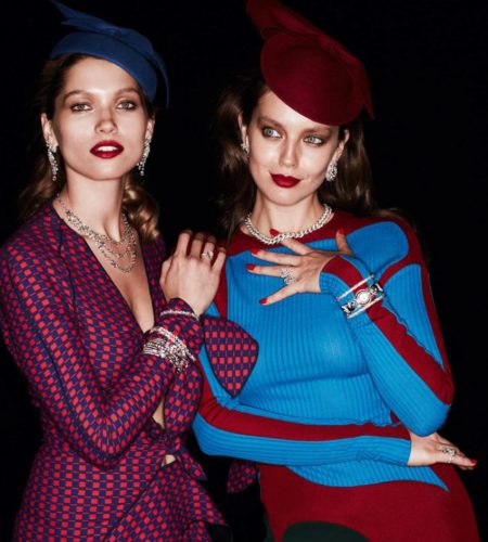 Vogue Paris February 2017 Emily DiDonato and Hana Jirickova by Ben Hasset