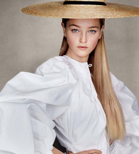 Vogue Germany March 2017 Jean Campbell by Patrick Demarchelier