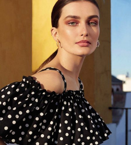 Vogue Spain March 2017 Andreea Diaconu by Miguel Reveriego