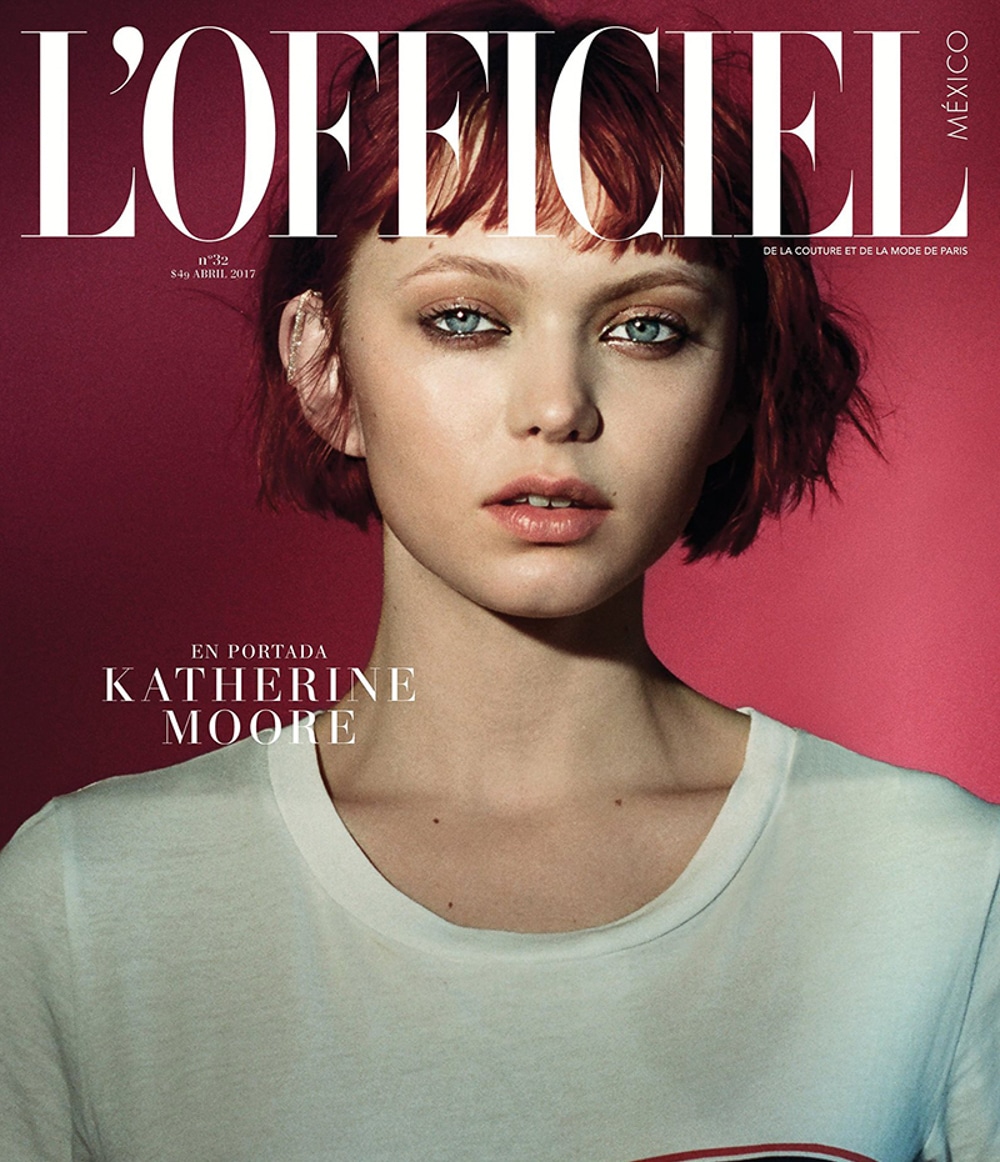 L’Officiel Mexico April 2017 Katherine Moore by Nick Hudson