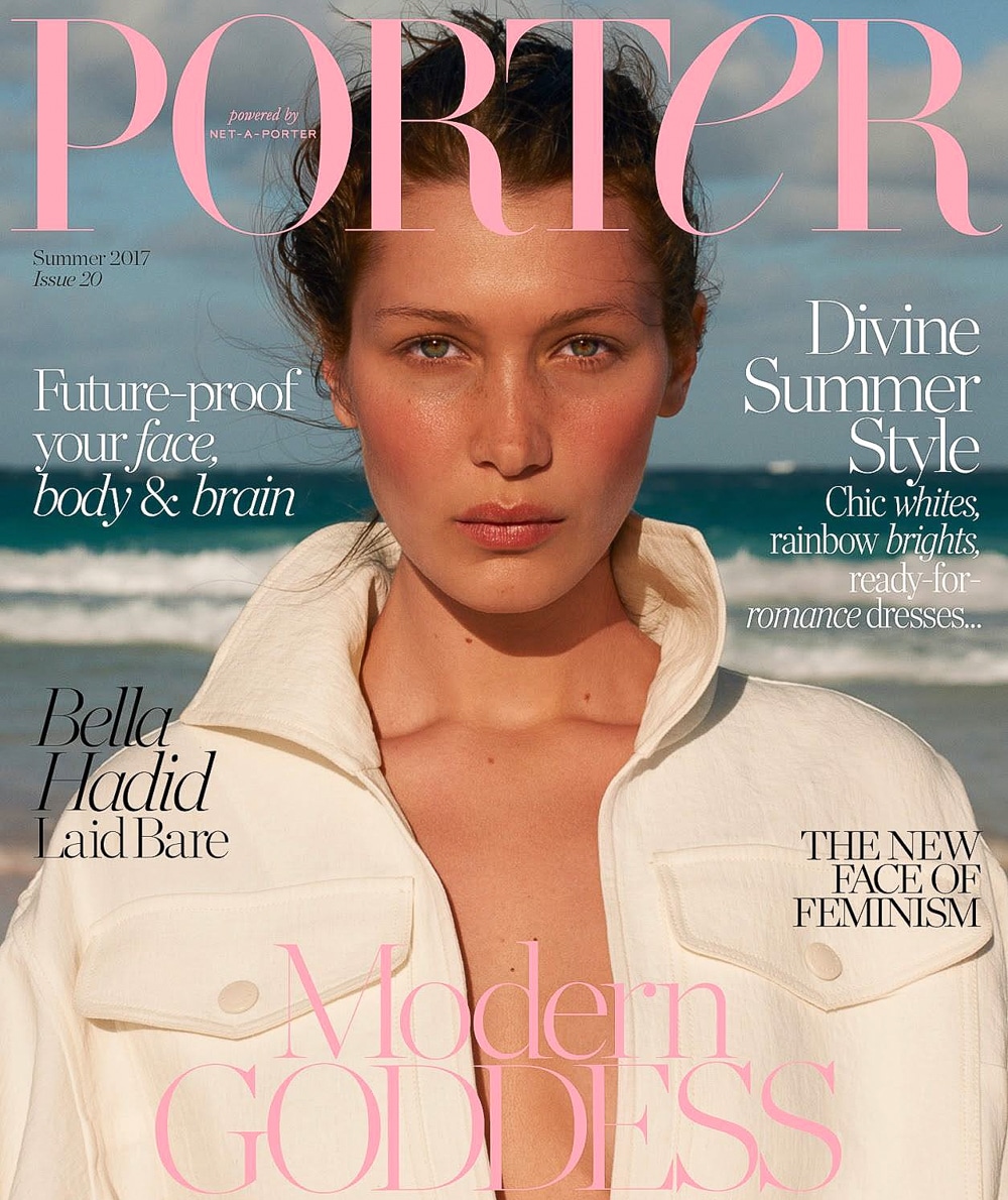 Porter Magazine Summer 2017 Bella Hadid by Terry Richardson