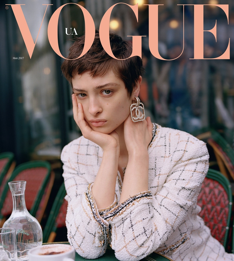Vogue Ukraine May 2017 Lera Abova by Benjamin Vnuk