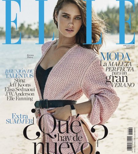 ELLE Spain June 2017 Karmen Pedaru by Xavi Gordo