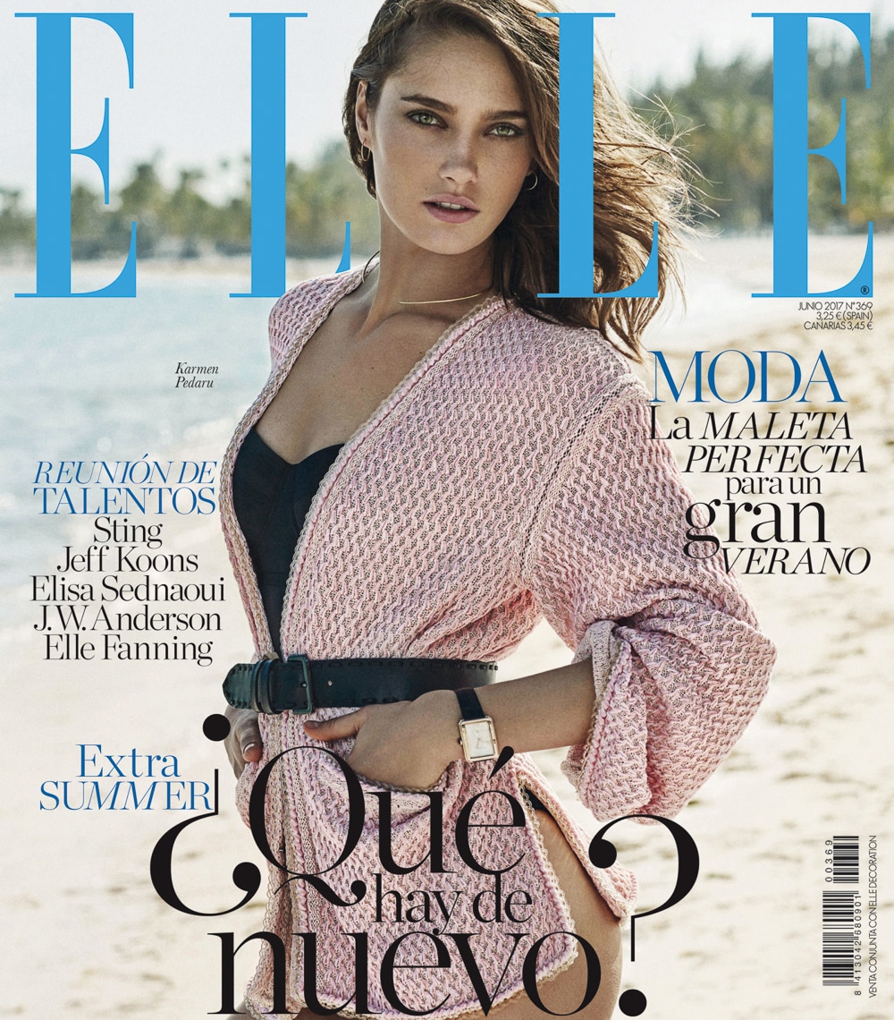 ELLE Spain June 2017 Karmen Pedaru by Xavi Gordo