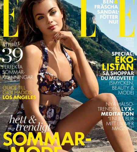 ELLE Sweden June 2017 Moa Aberg by Dan Kullberg