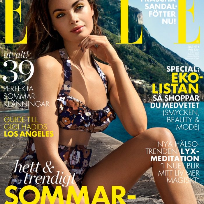 ELLE Sweden June 2017 Moa Aberg by Dan Kullberg