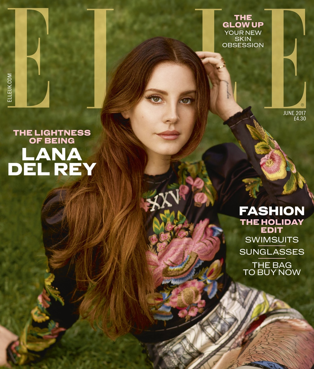 ELLE UK June 2017 Lana Del Rey by Thomas Whiteside