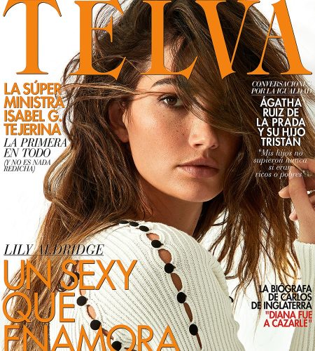 Telva Magazine June 2017 Lily Aldridge by Tomas de la Fuente