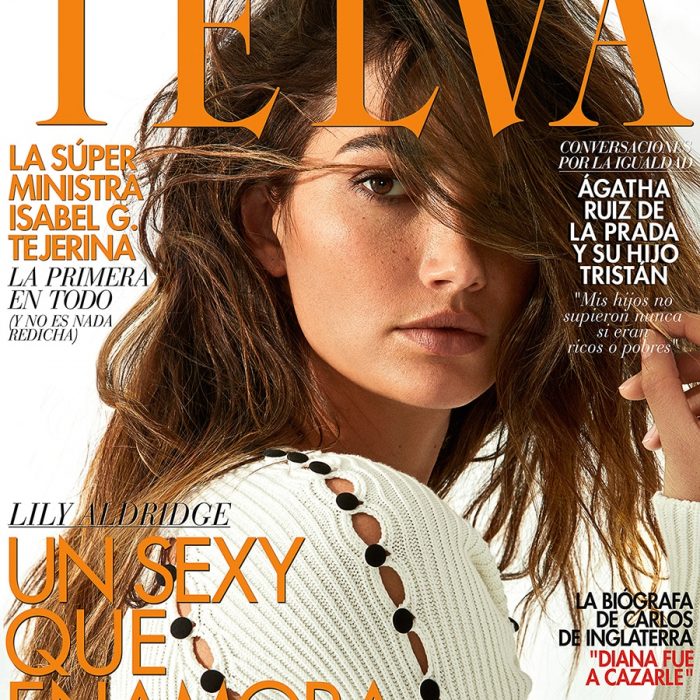 Telva Magazine June 2017 Lily Aldridge by Tomas de la Fuente