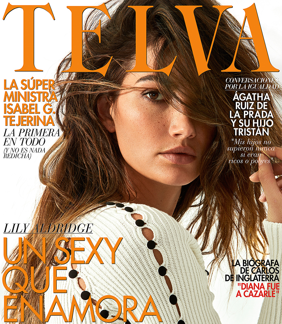 Telva Magazine June 2017 Lily Aldridge by Tomas de la Fuente
