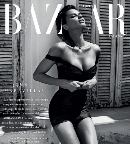 Harper’s Bazaar Spain July 2017 Adriana Lima by Vincent Peters