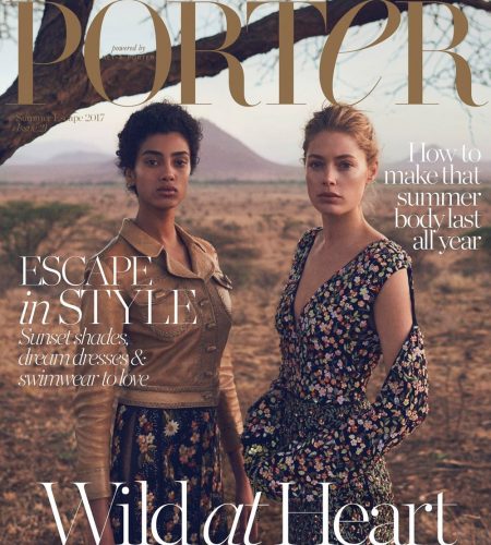 Porter Magazine Summer Escape 2017 Doutzen Kroes and Imaan Hammam by Vincent van de Wijngaard