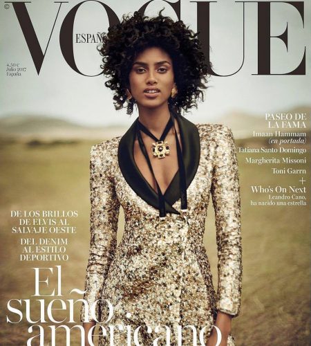 Vogue Spain July 2017 Imaan Hammam by Boo George