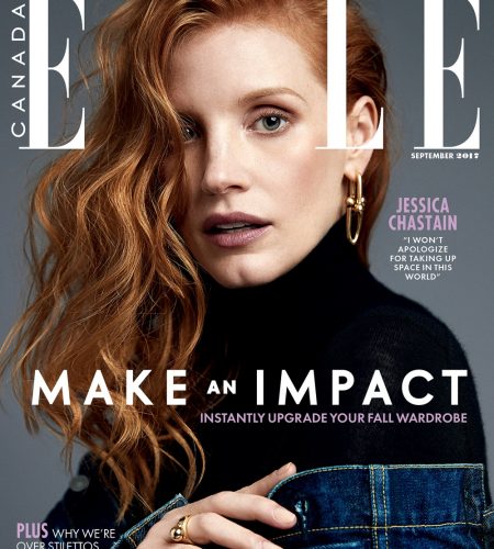 ELLE Canada September 2017 Jessica Chastain by Max Abadian