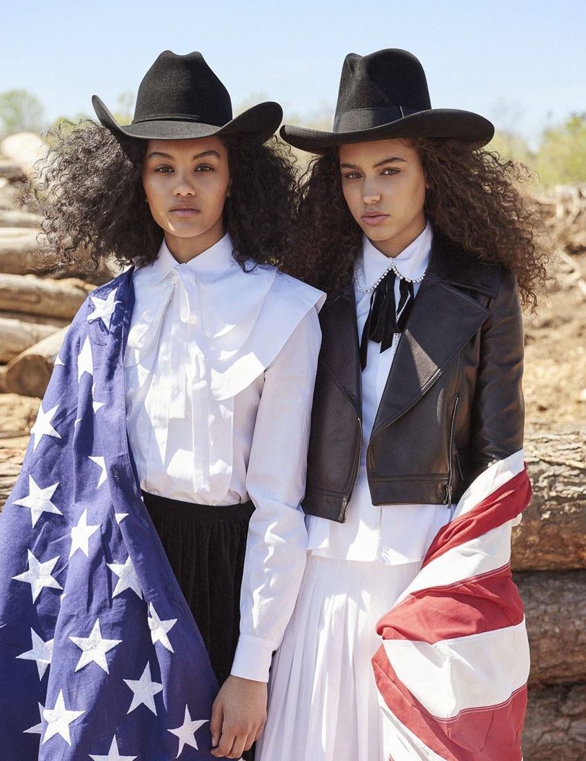 Marie Claire July 2017 Xiara Waller and Danielle Ellsworth by Tung Walsh