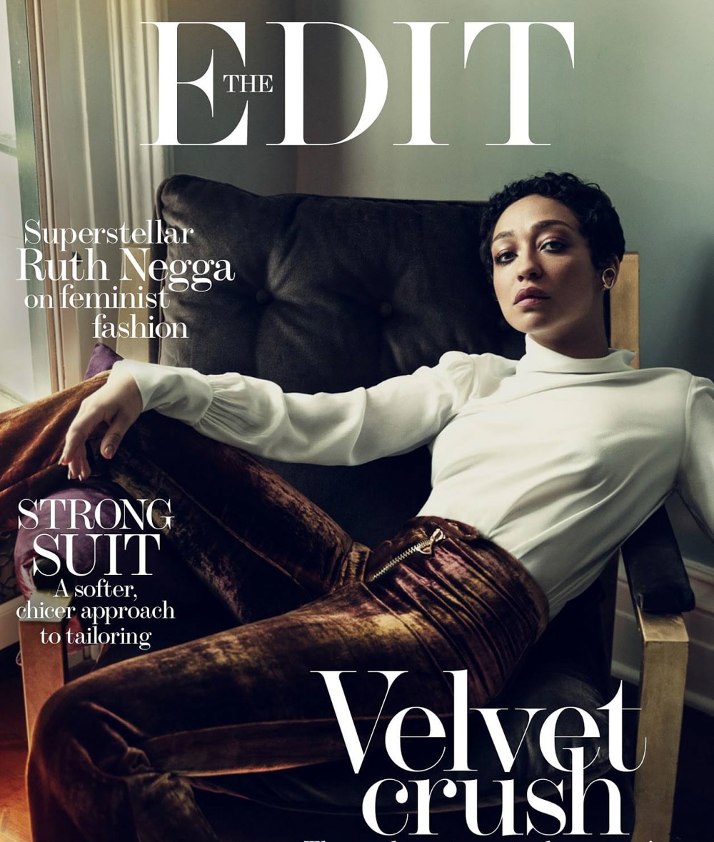 The Edit July 2017 Ruth Negga by Norman Jean Roy