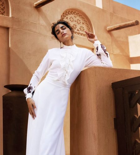 Vogue Arabia August 2017 Farnoush Savadkouhi by Ziga Mihelcic