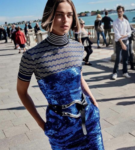 Vogue August 2017 Birgit Kos by Mario Testino