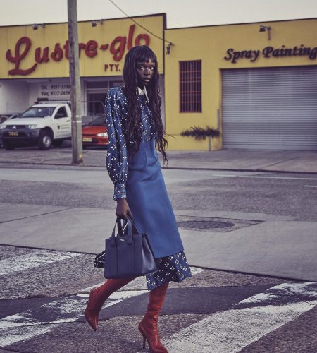 Vogue Australia August 2017 Duckie Thot by Nicole Bentley