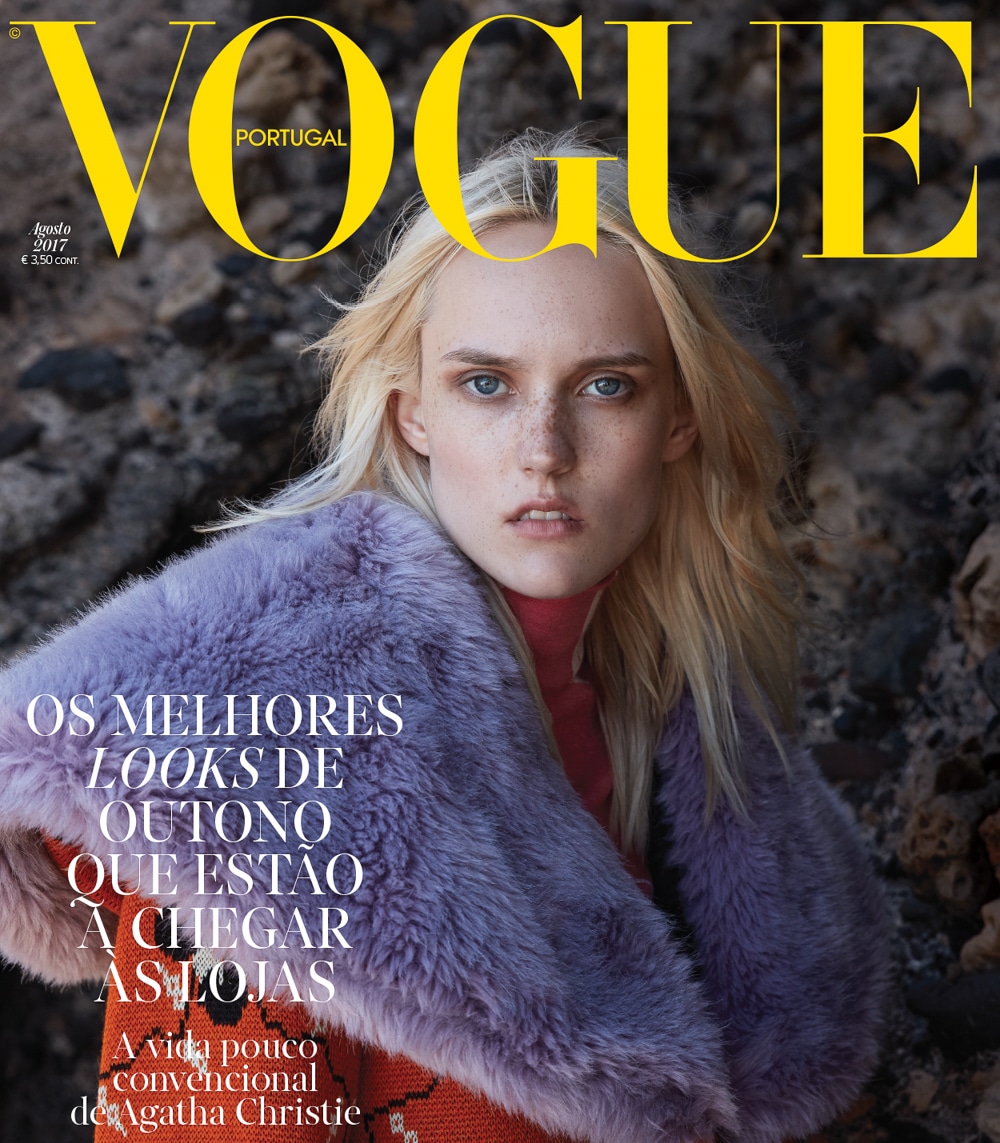 Vogue Portugal August 2017 Harleth Kuusik by Lukasz Pukowiec