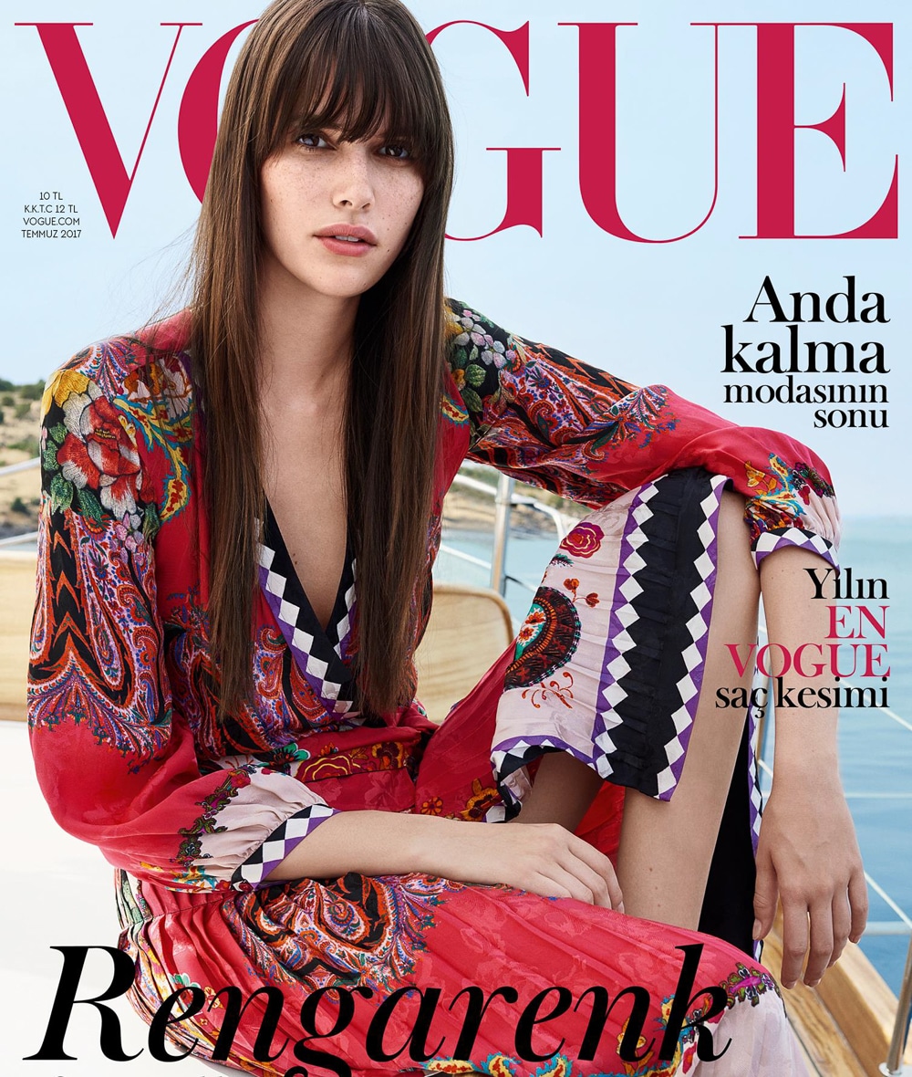 Vogue Turkey July 2017 Vanessa Moody by Liz Collins