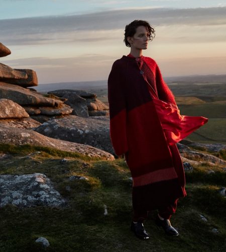 Harper’s Bazaar UK September 2017 Iris Strubegger by Agata Pospieszynska