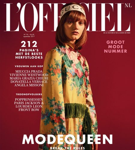 L’Officiel Netherlands September 2017 Peyton Knight by Guy Lowndes