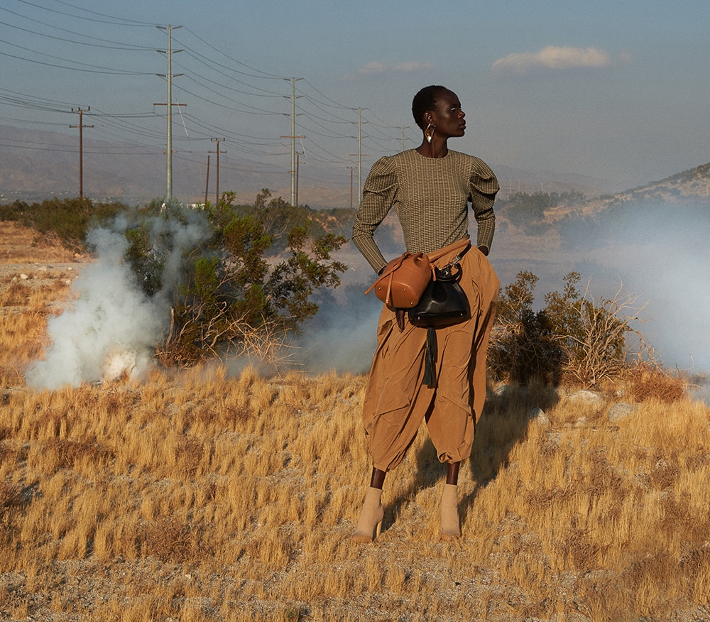 Numéro Russia September 2017 Ajak Deng by Egor Tsodov