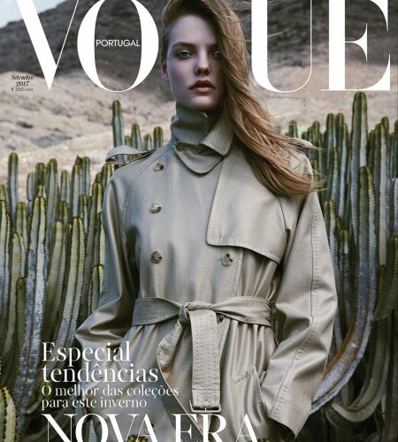 Vogue Portugal September 2017 Roos Abels by Lukasz Pukowiec