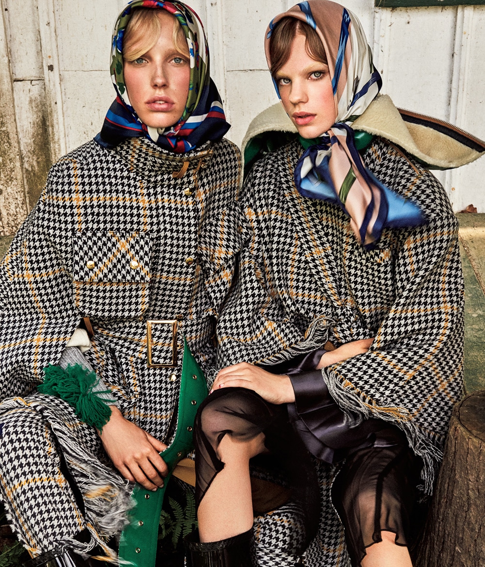 Vogue Japan September 2017 Estella Boersma and Jessie Bloemendaal by Giampaolo Sgura