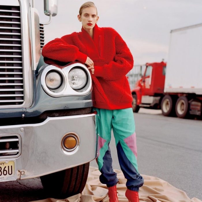 Vogue Ukraine September 2017 Sarah Berger by Jans Ingvarsson